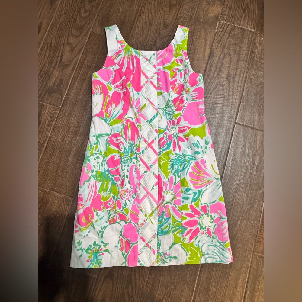 Lilly Pulitzer Women's Cathy 21005 Shift Dress Size 4 (CON87) Excellent.